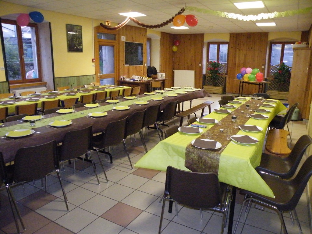 la salle à manger