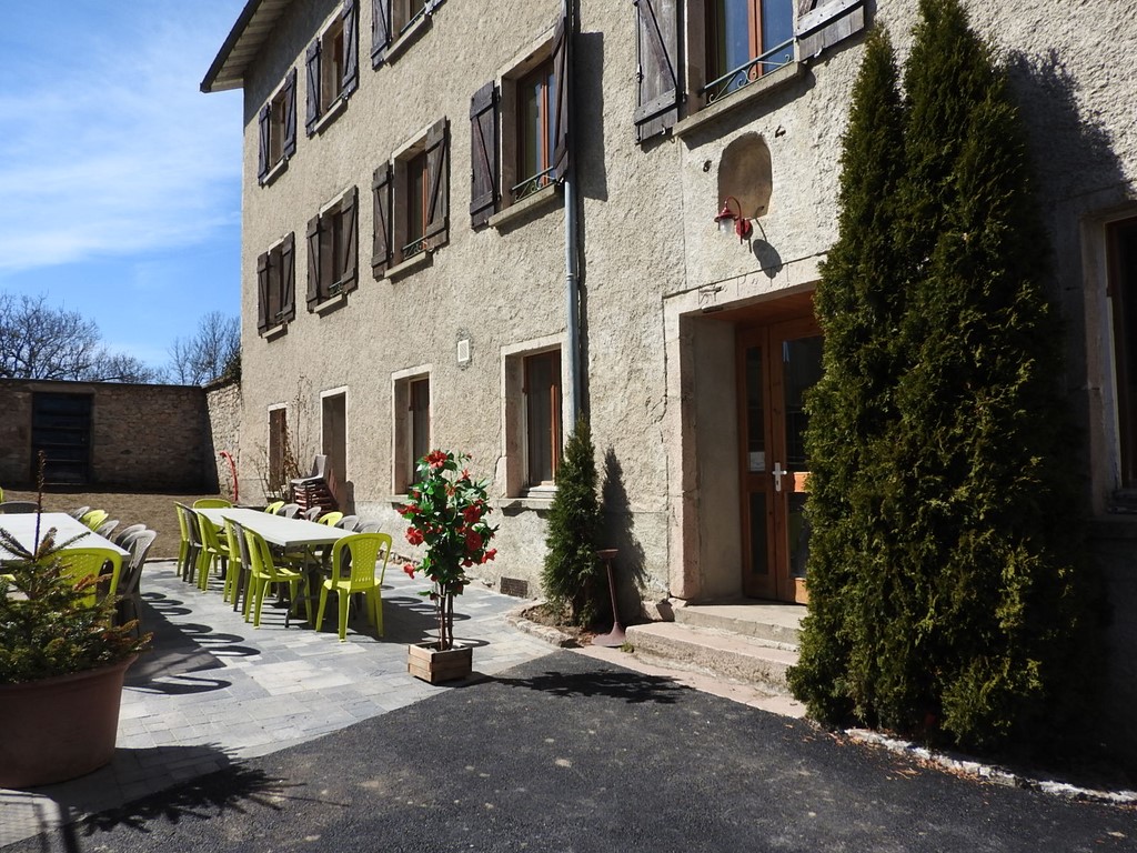 la terrasse du grand gîte